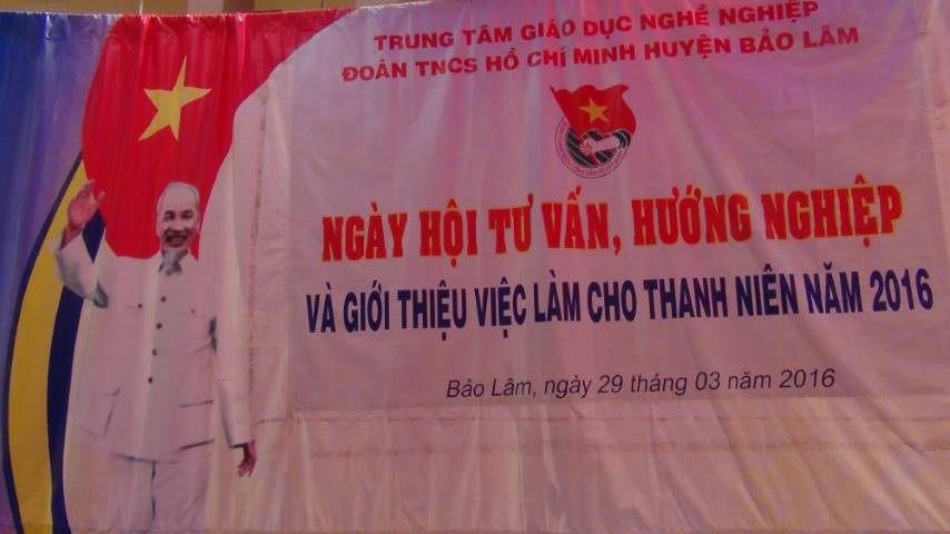 Ngày hội tư vấn hướng nghiệp và giới thiệu việc làm năm 2016